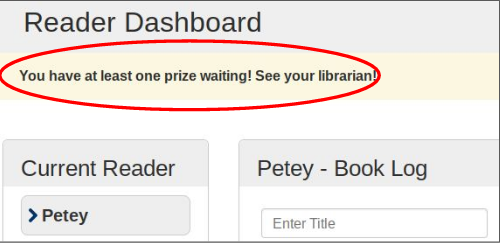image of prize notice